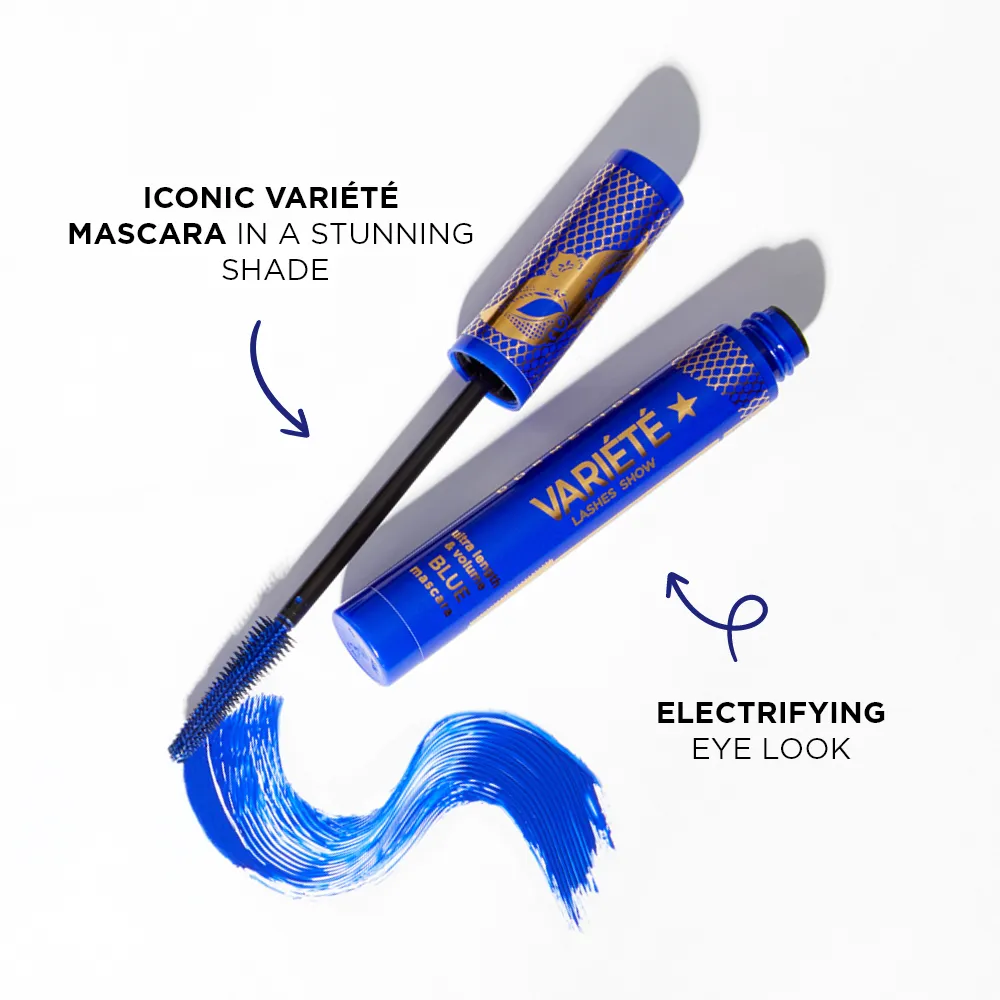 Eveline Variété mascara bleu allongeant épaississant