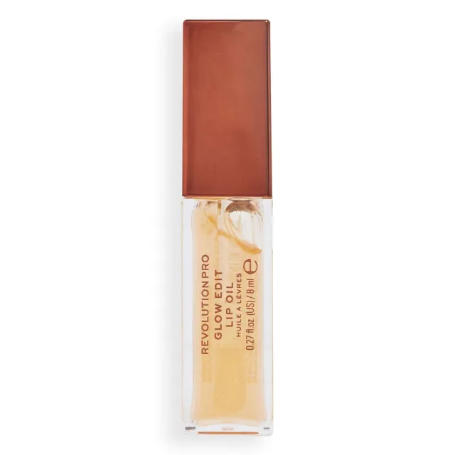 Revolution Pro Glow Edit Shimmer huile lèvres Forever Orange