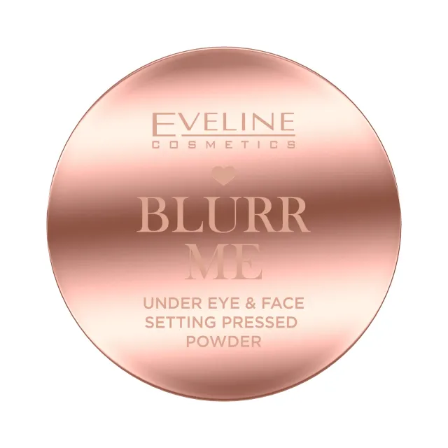 Eveline Blurr Me poudre pressée visage rosée matifiante