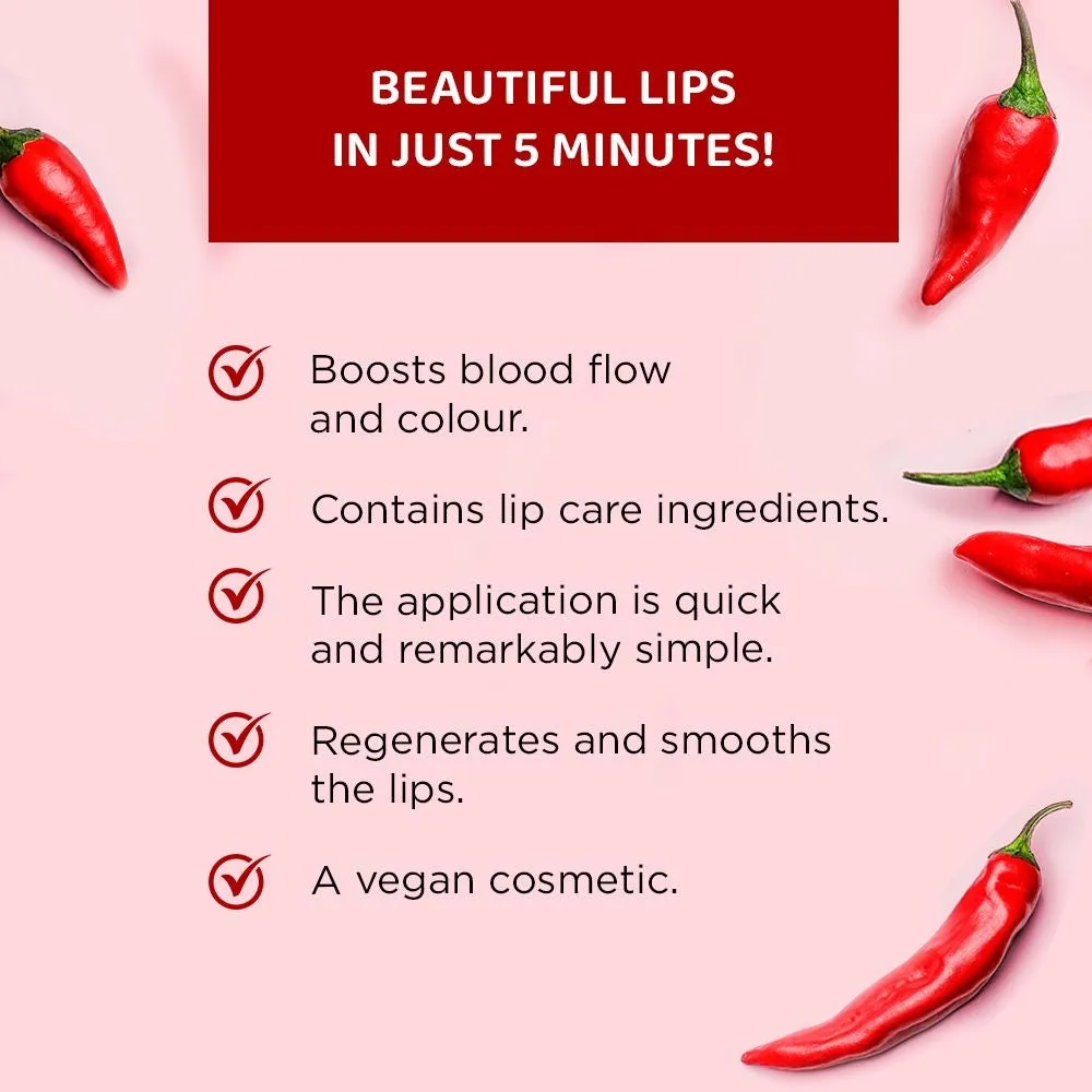 Eveline Oh! My Lips gloss repulpant acide hyaluronique piment