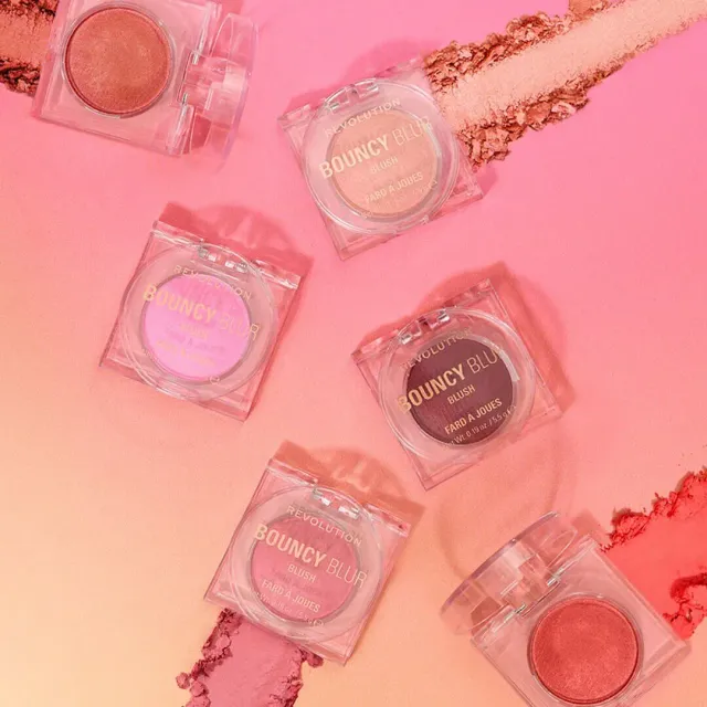 Revolution Bouncy Blur blush Bubble Bounce rose lilas
