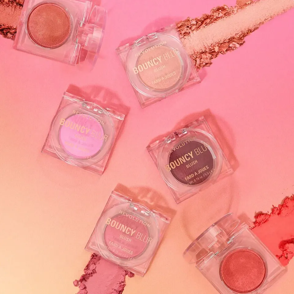 Revolution Bouncy Blur blush Bubble Bounce rose lilas