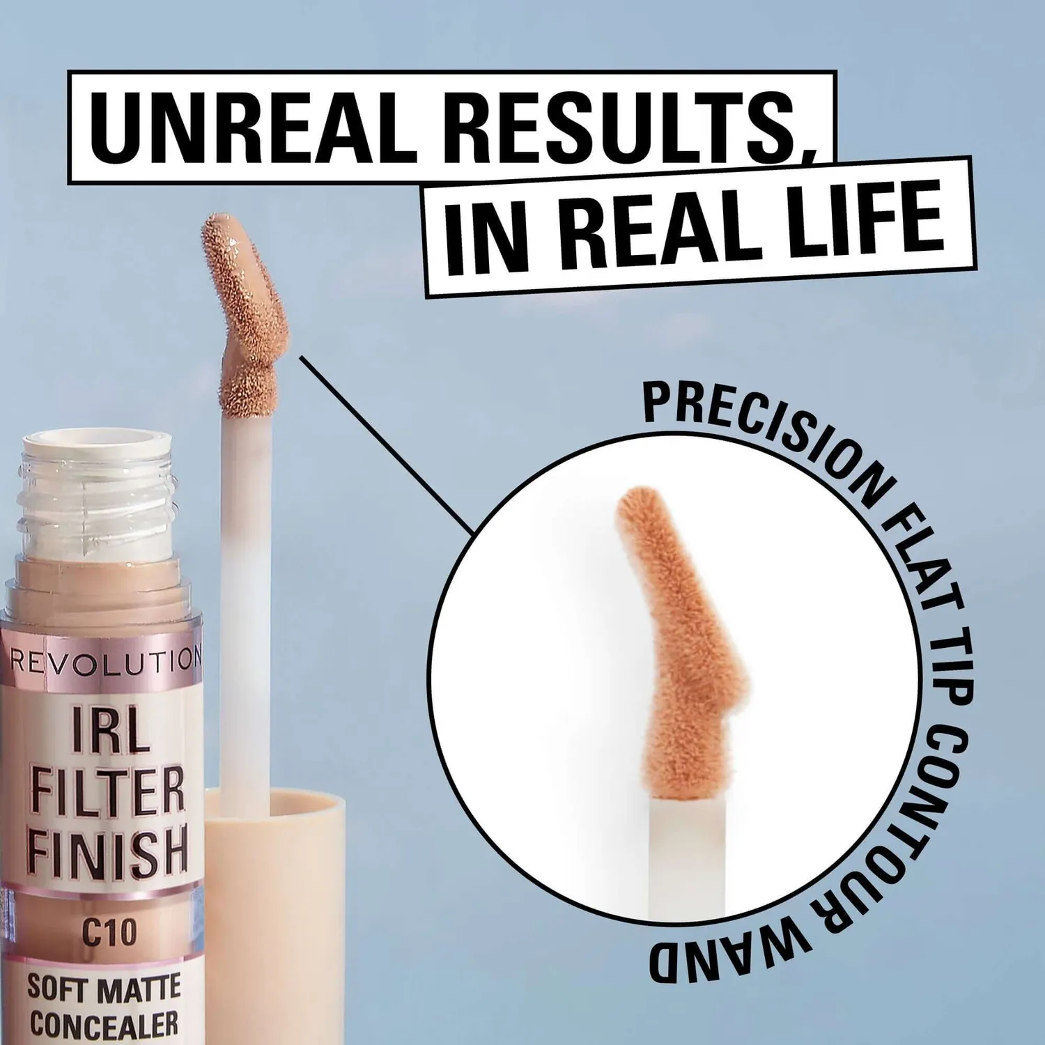 Revolution IRL Filter anti-cernes couvrance totale 16h
