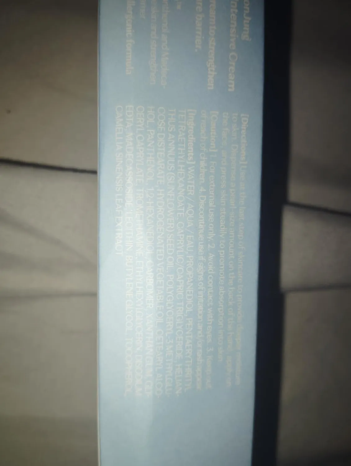 Etude SoonJung 2x Barrier crème visage 60 ml apaisante