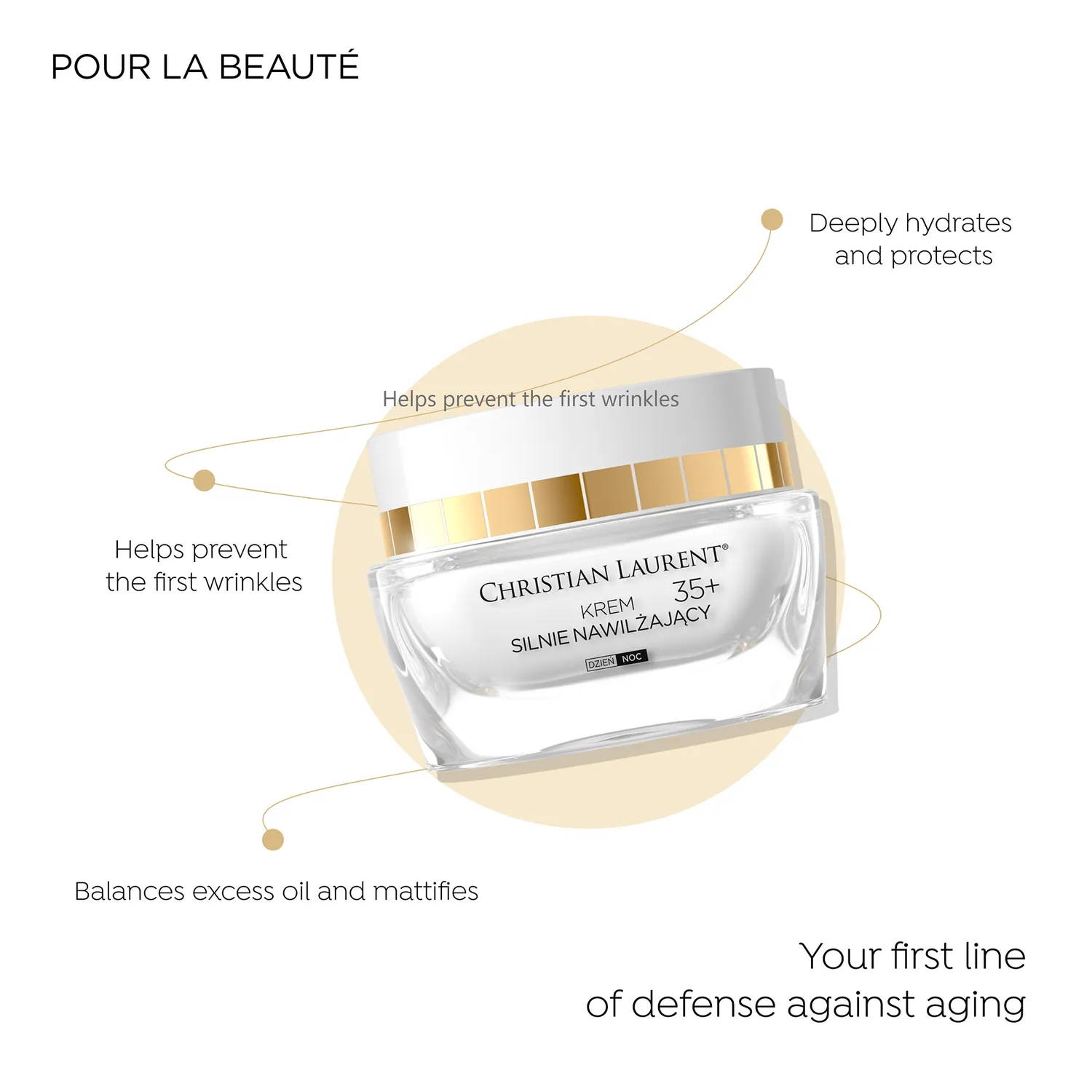 Eveline Christian Laurent infusion crème 35+ hydratante