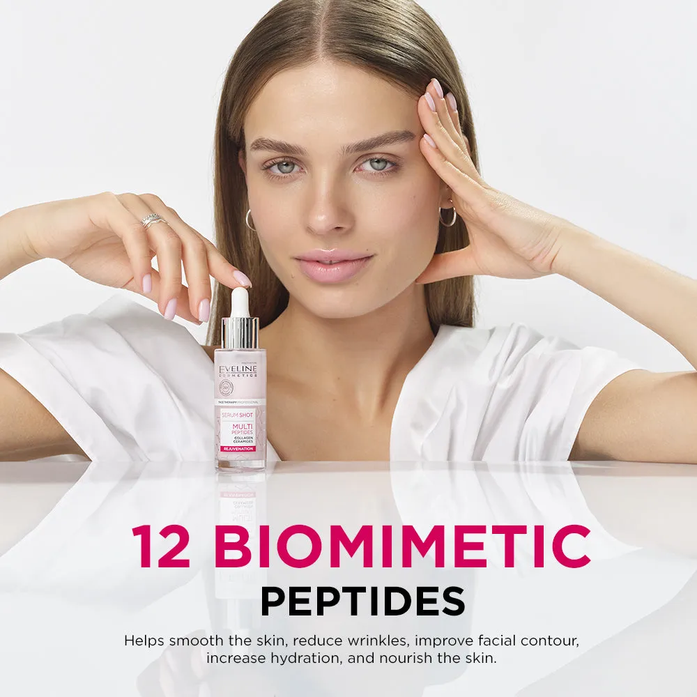 Eveline Face Therapy sérum peptides visage cou céramides