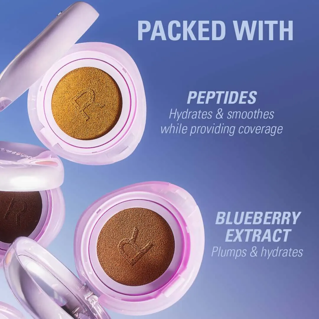 Revolution Superdewy Cushion Fond de Teint Fair Neutral glowy