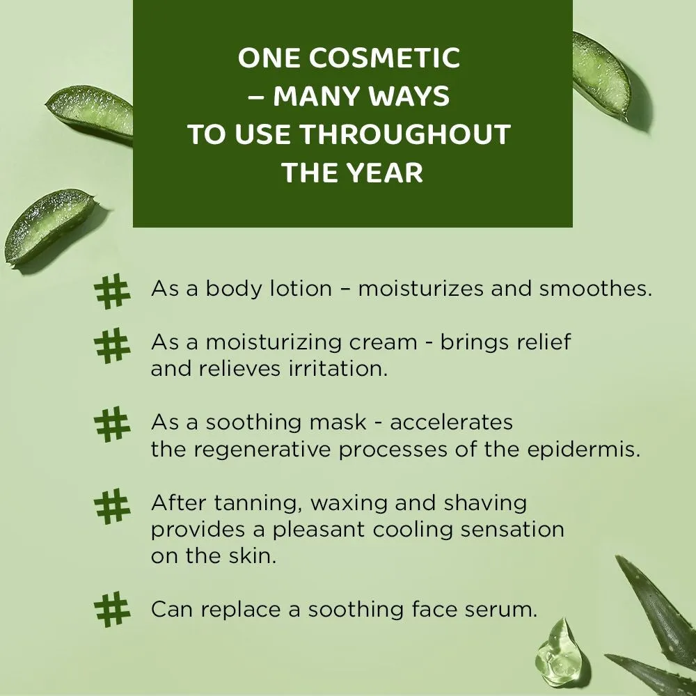 Eveline Natural Aloe Vera 99% gel visage corps hydratant