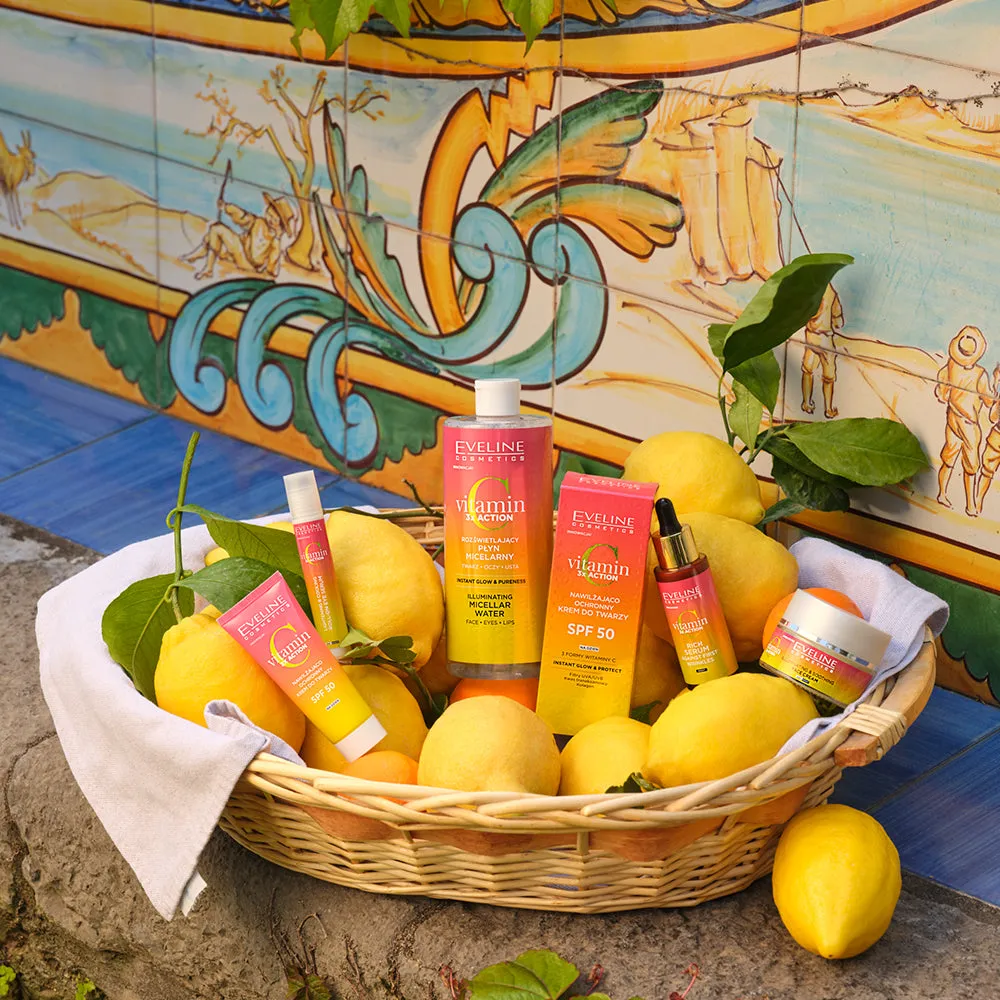 Eveline Vitamin C 3x Action crème visage illuminatrice apaisante