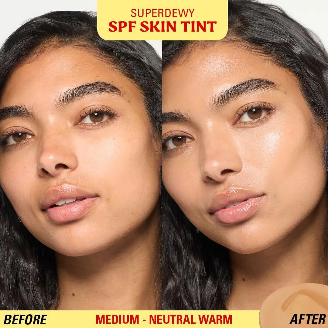 Revolution Superdewy Skin Tint SPF30 teinte glow naturelle