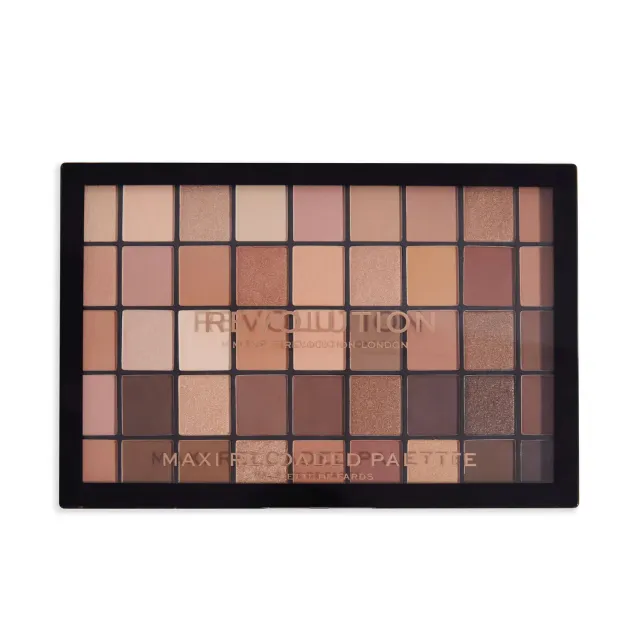 Revolution Maxi Reloaded Nudes palette fards à paupières 45 nude mat