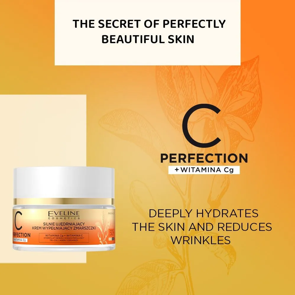 Eveline C-Perfection crème visage 50+ anti-rides fermeté