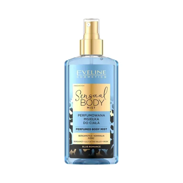 Eveline Sensual Body brume corps parfumée Blue Romance fruitée