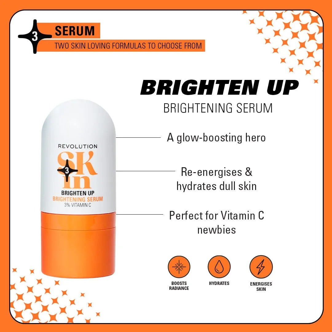 Revolution Skin Brighten Up sérum vitamine C 3% éclat