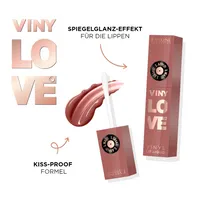 Eveline Cosmetics VinyLove rouge à lèvres liquide nude vinyle