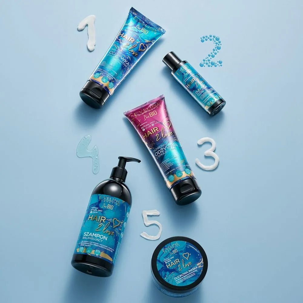 Eveline Hair 2 Love après-shampoing hydratant cheveux abîmés vegan