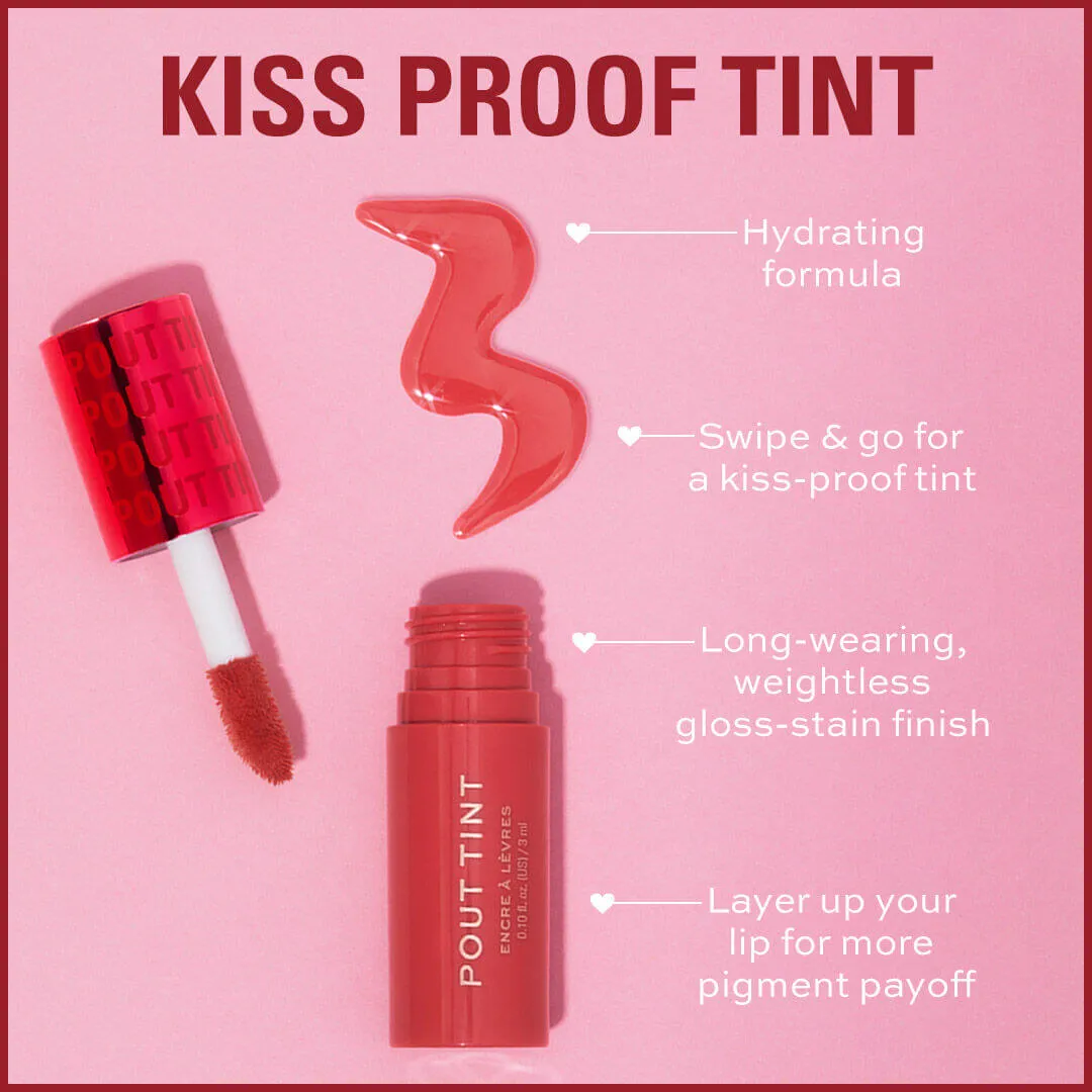 Revolution Pout Tint encre lèvres Sweet Pink