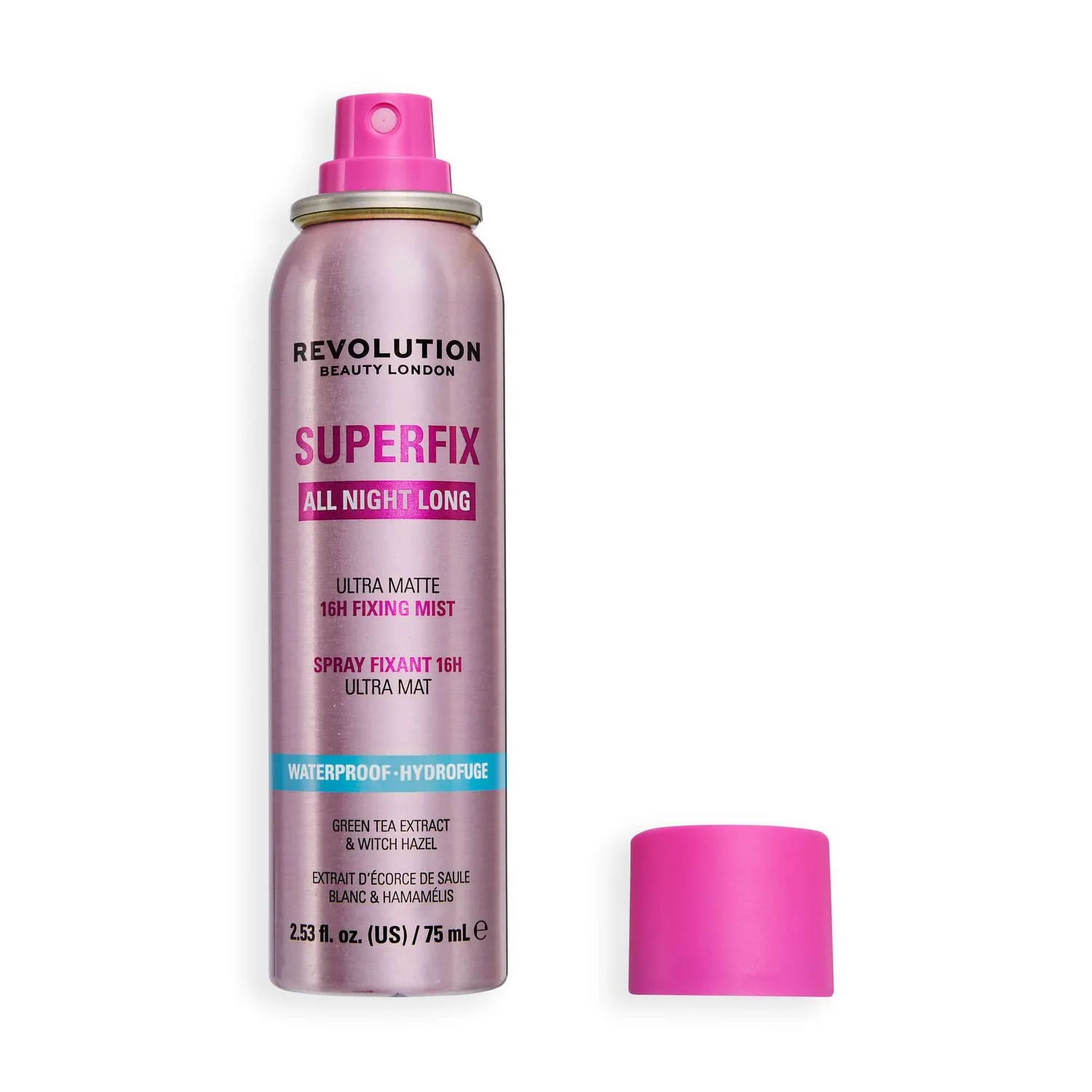 Revolution Superfix All Night spray fixateur mat 75ml