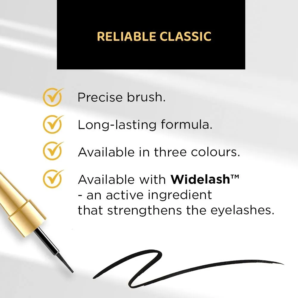 Eveline Celebrities eyeliner liquide noir ultra-précis