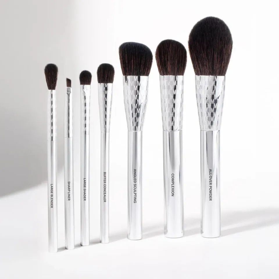 Mesauda Essential Brush Kit pinceaux teint yeux 7 pièces