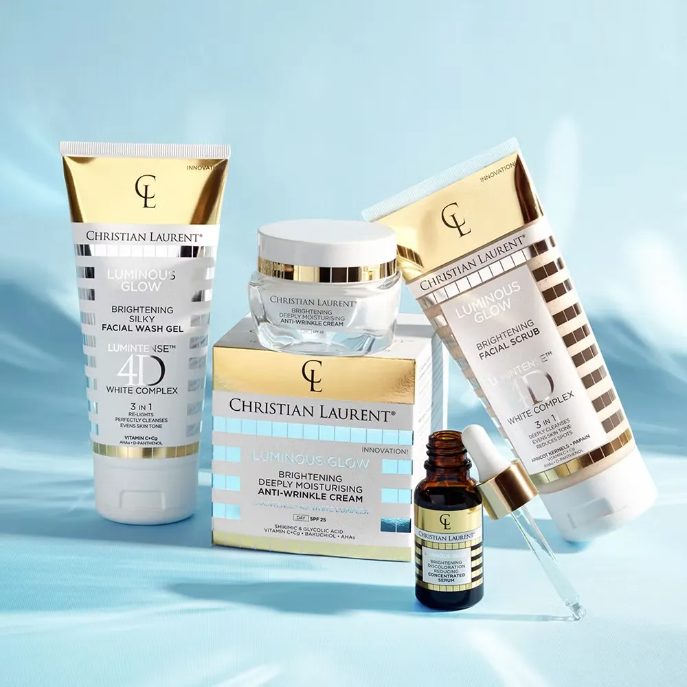 Eveline Christian Laurent Luminous Glow gommage visage éclat