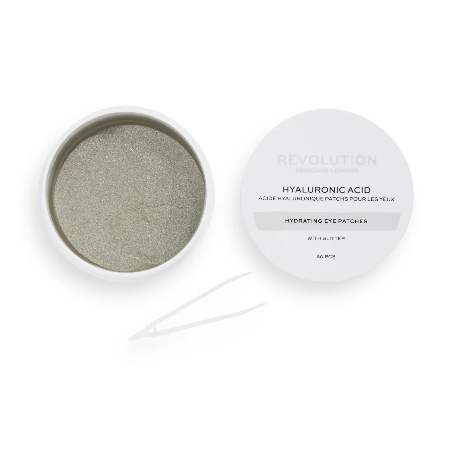 Revolution Skincare patchs yeux glitter acide hyaluronique x30