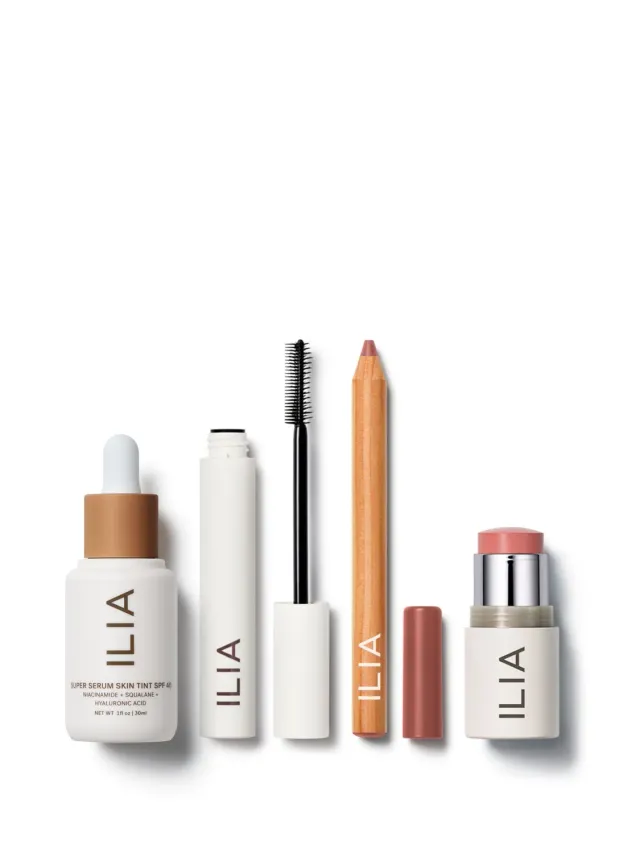 Ilia The Ilia Look coffret maquillage 4 soins teint yeux lèvres
