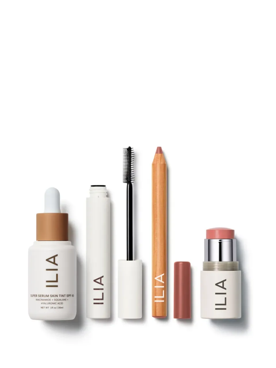Ilia The Ilia Look coffret maquillage 4 soins teint yeux lèvres