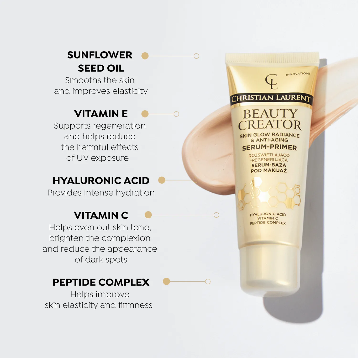 Eveline Christian Laurent Beauty Creator sérum-base éclat
