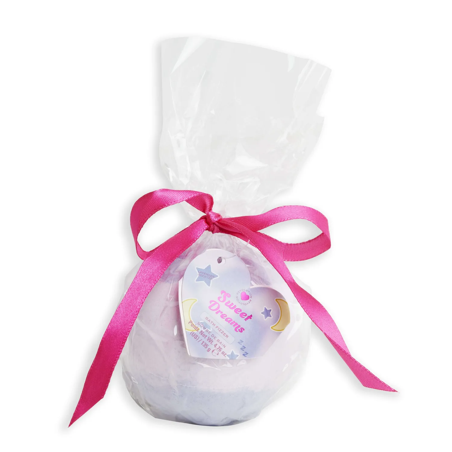 I Heart Revolution Sweet Dreams bombe bain lavande étoiles