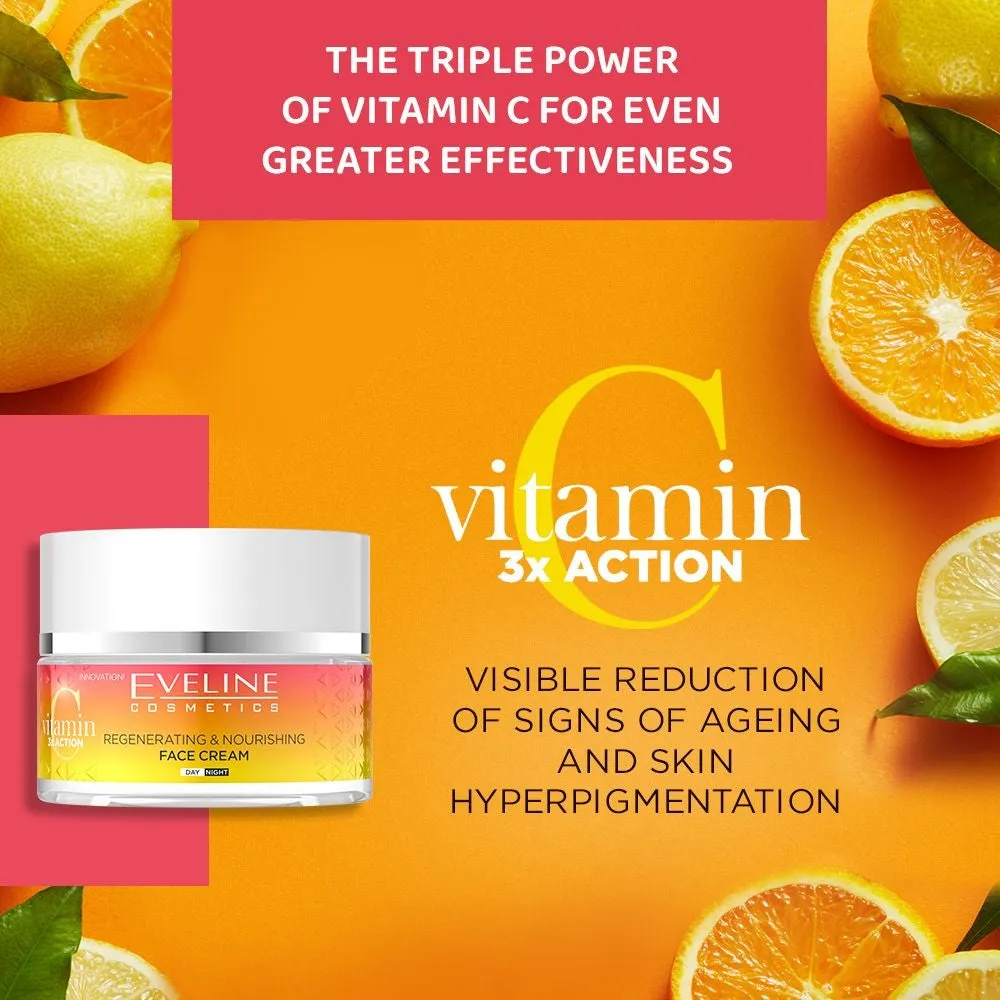 Eveline Vitamin C 3x Action crème visage vitamine C éclat