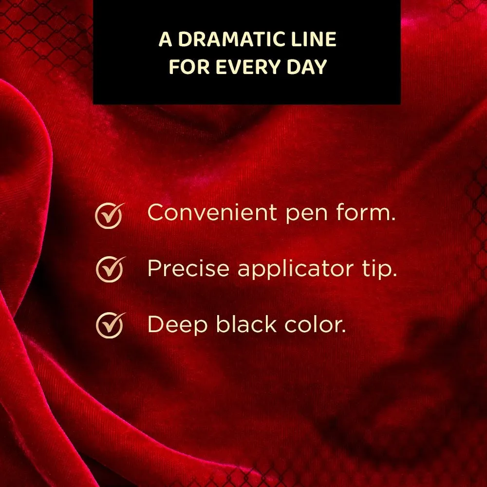 Eveline Variete eyeliner waterproof noir intense mat