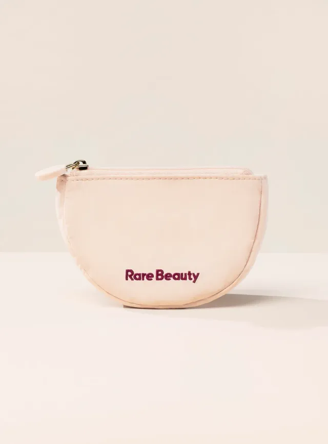 Rare Beauty Powder Pouch trousse poudre pressée pêche