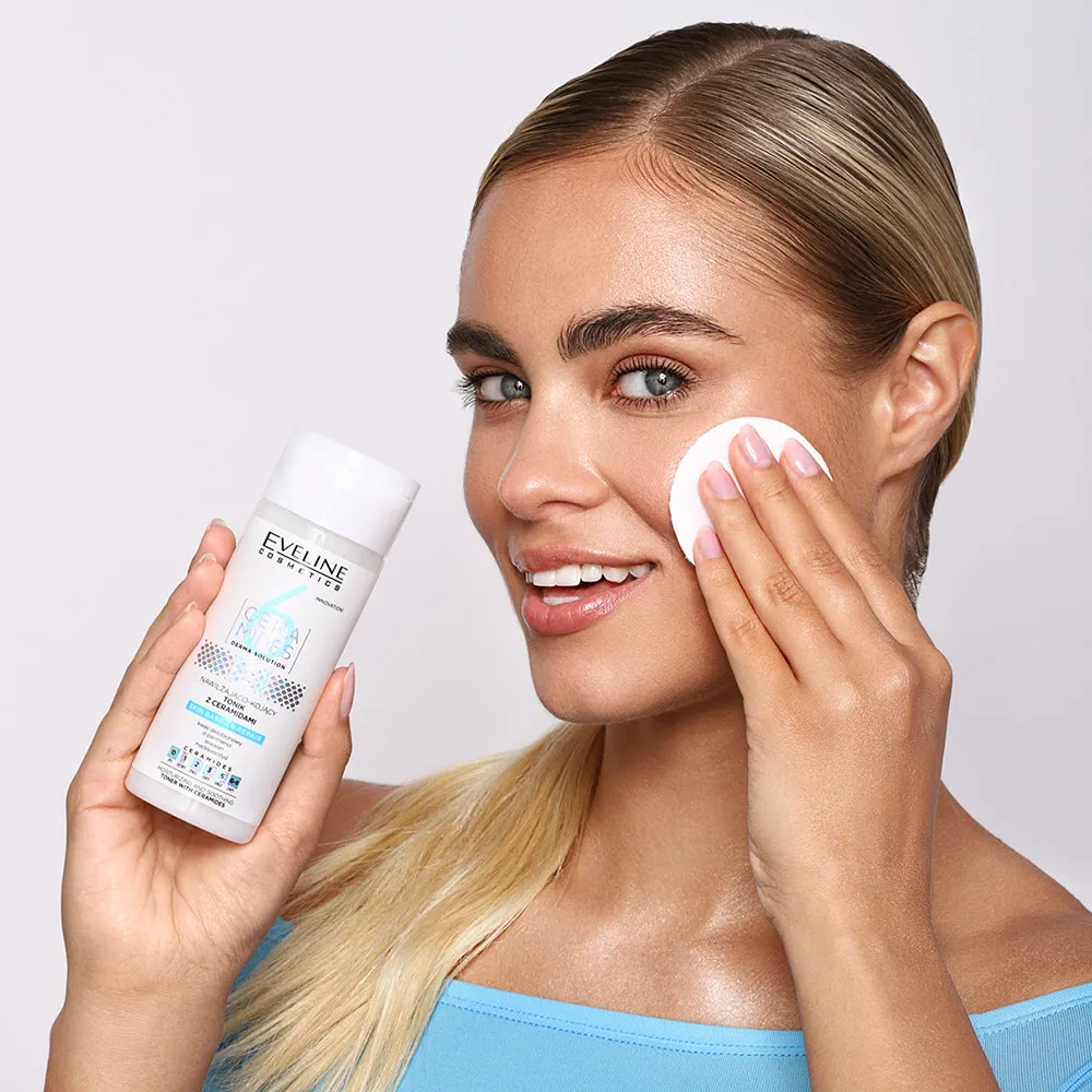 Eveline 6 Ceramides lotion tonique hydratante peaux sensibles